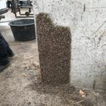 Verticaal rubber smeren, rubbervloer, verticaal aanbrengen, productontwikkeling, innovatie, productdesign, daktuin, speelplaats, EPDM rubber