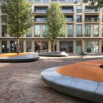 Rubbervloer, EPDM rubber, naadloos, waterdoorlatend, valdempend, HIC waarde, speelwaarde, circulair, eigen kleurmix, onderhoudsvriendelijk