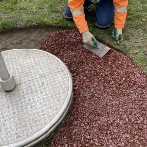 Topcover Play, oplossing voor slijtplekken in gazons op speelplekken, groene schoolpleinen, zelf aan te leggen