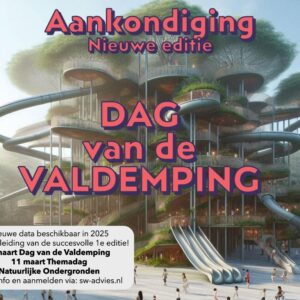 Kennisdeling Dag van de Valdemping Utrecht, valdempende ondergronden, speelplaatsen.